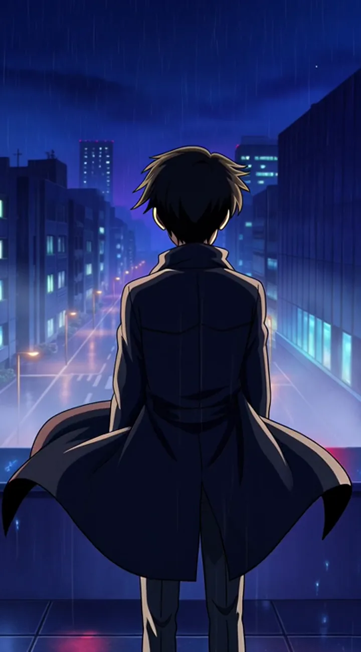 Generated anime suspense rooftop video example